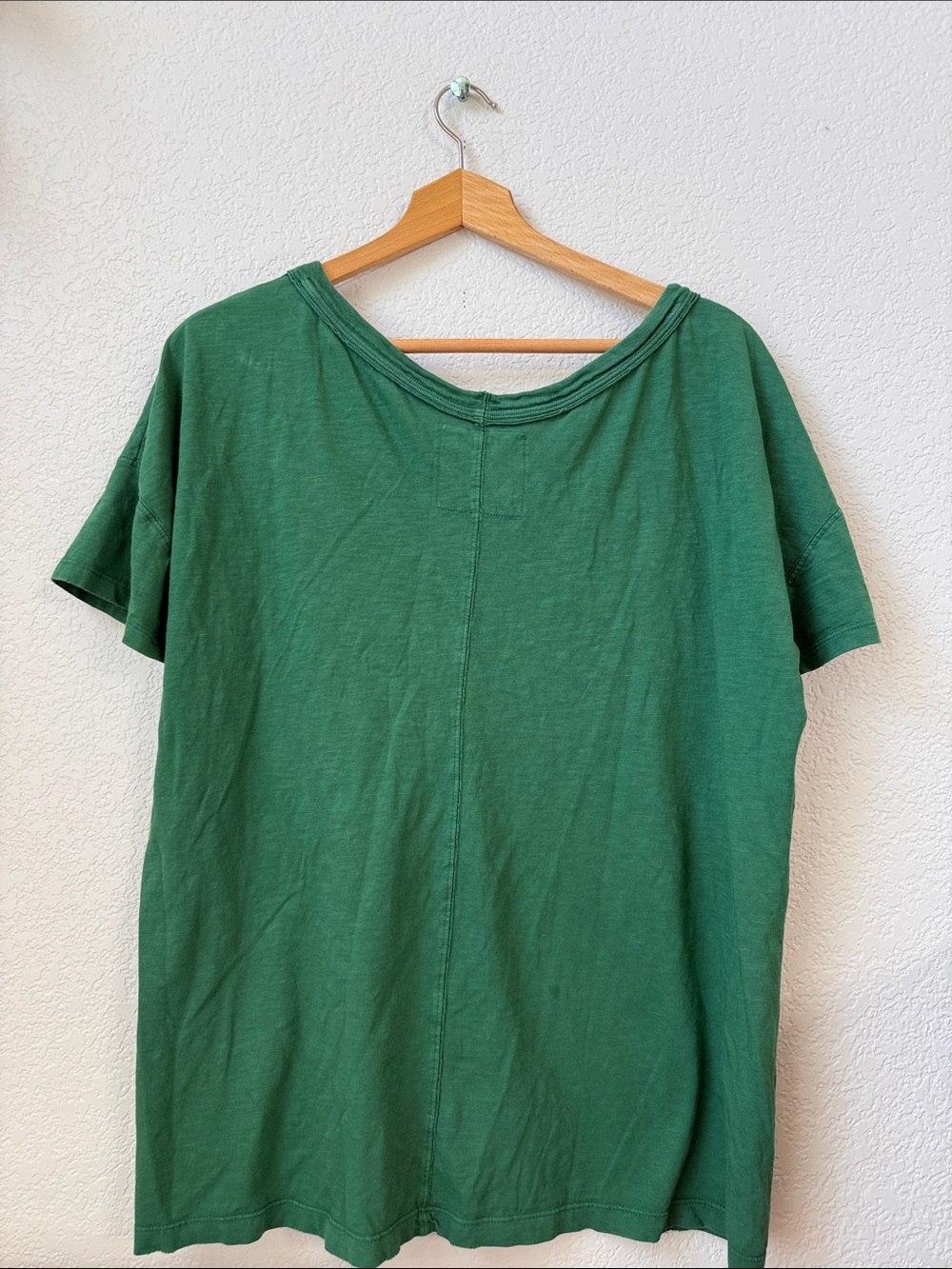 Aerie Oversized Short Sleeve Tee Shirt Green size Small - Picture 7 of 8